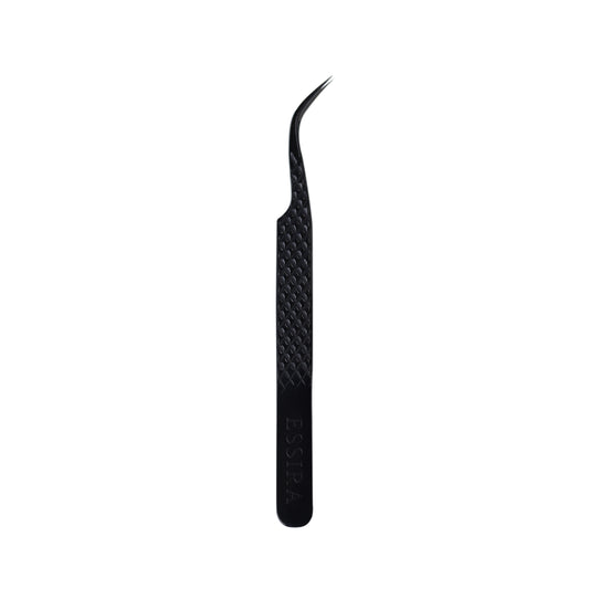 Noir Series F3 Tweezer — Curved Isolation Tool